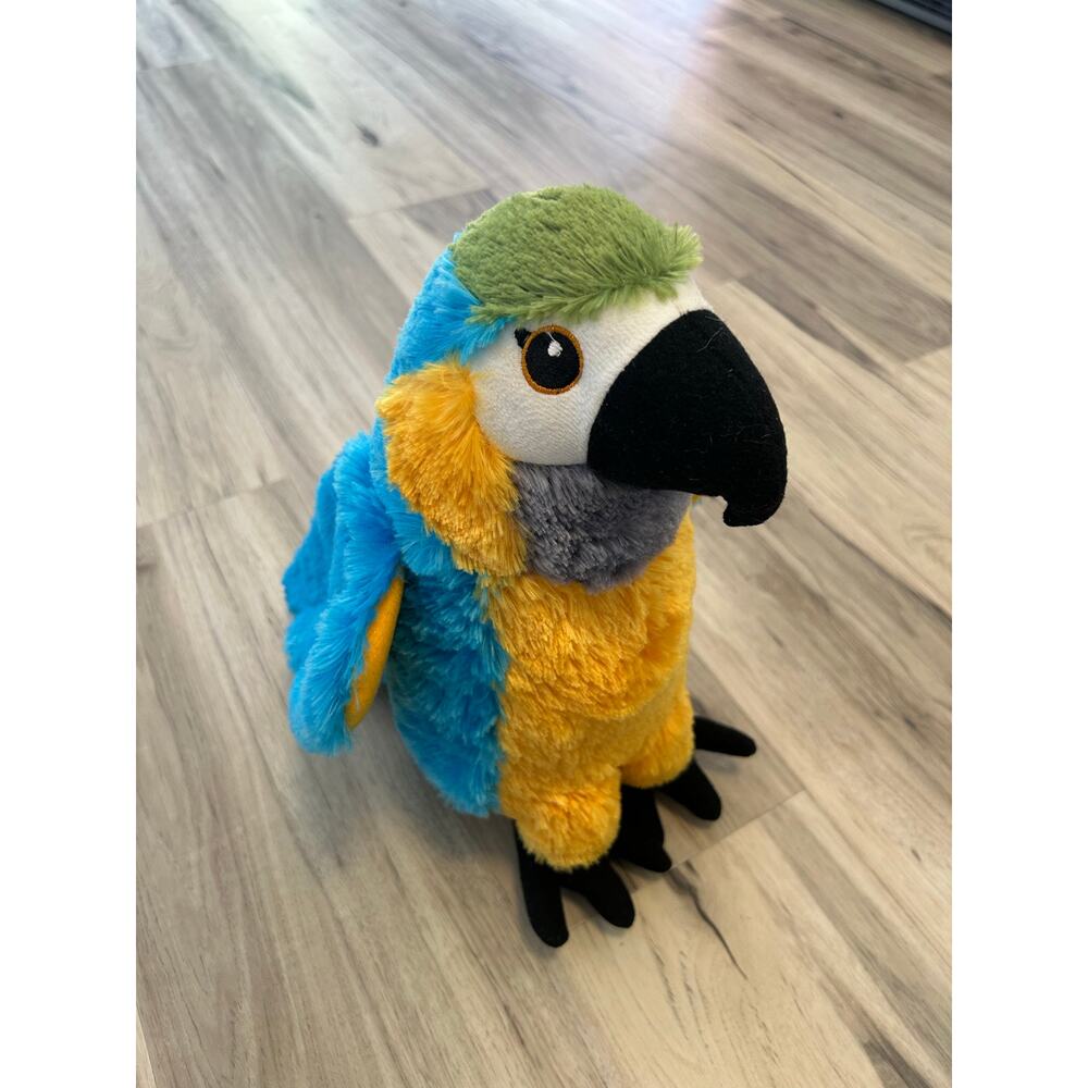 HTF 13" Macaw Parrot Plush - Eco Pals by Nature Planet (RETIRED) Sustainable
